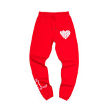 Red and White Love Yourself Sweatsuit