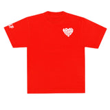 Red and White Love Yourself Tee