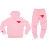 Pink and Red Love Yourself Hoodie