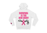 White Breast Cancer Awareness Hoodie